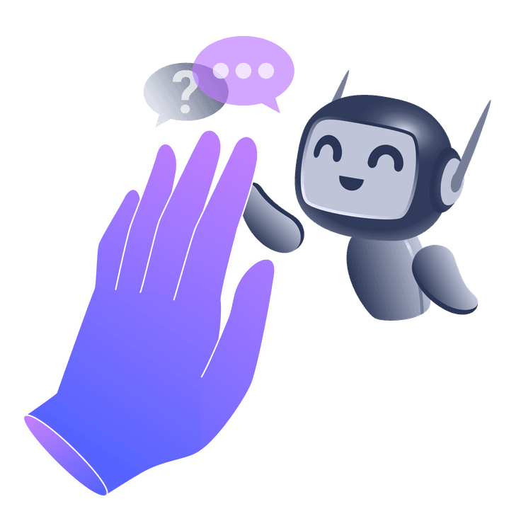 Hand and Robot